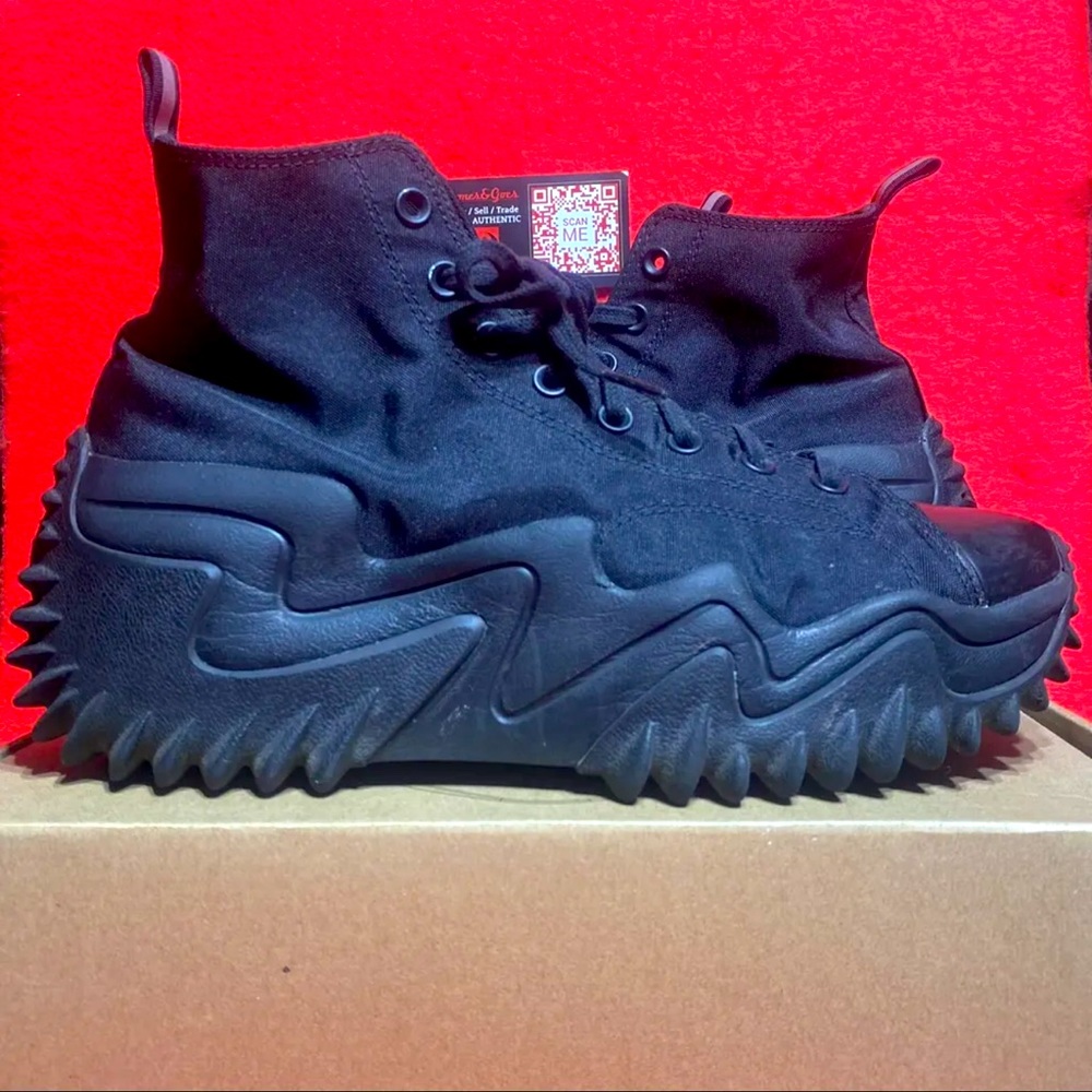 Converse Run Star Motion 172065C Unisex Black High Top Sneakers Shoes Sz Men 12